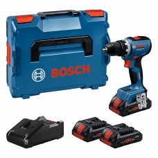 BOSCH GSR 18V-65 PROFESSIONAL Vŕtací skrutkovač, 3× ProCORE 4.0Ah, L-Boxx 06019N3208