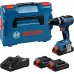 BOSCH GSB 18V-65 PROFESSIONAL Príklepová vŕtačka, 2 x ProCORE 4.0Ah 06019N3306