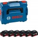 BOSCH Akkupack 6x GBA 18V 4.0Ah PROFESSIONAL 1600A02A2S