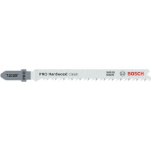 BOSCH List do priamočiarej píly PRO Hardwood clean T101BF, 100 mm, 25 ks 2608634988