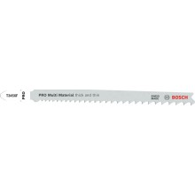 BOSCH List do priamočiarej píly PRO Multi Material thick and thin T345XF, 132 mm, 3 ks