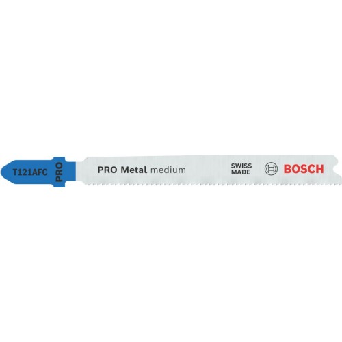 BOSCH List do priamočiarej píly PRO Metal medium T121AFC 92 mm, 25 ks 2608655107