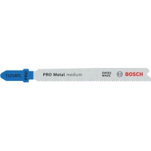 BOSCH List do priamočiarej píly PRO Metal medium T121AFC 92 mm, 100 ks 2608655108