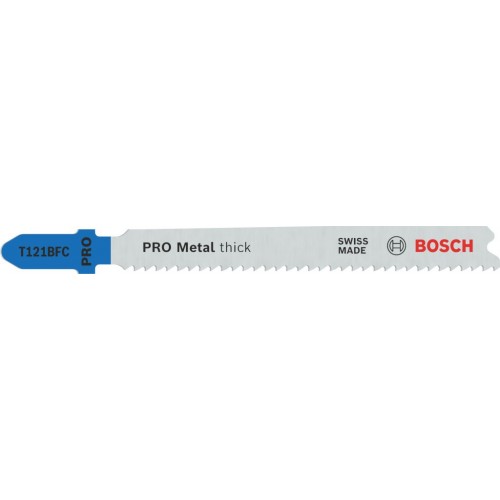 BOSCH List do priamočiarej píly PRO Metal thick T121BFC 92 mm, 25 ks 2608655111