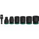 BOSCH Sada PRO Impact Socket Set s adaptérom, 1/2", štandardné, 7 ks 2608003032