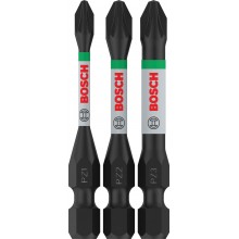 BOSCH Bity PRO PZ Impact, PZ1, PZ2, PZ3, 55 mm, 3 ks 2608521U57