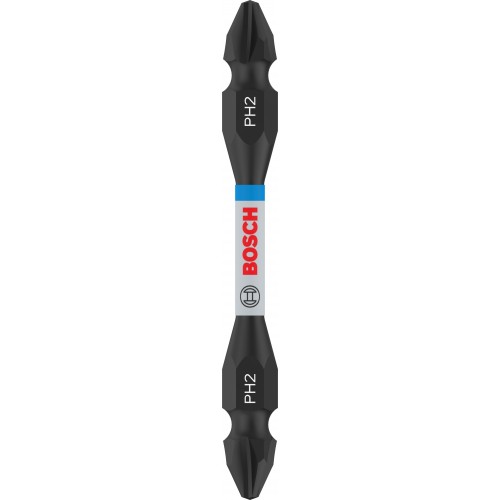 BOSCH Obojstranné bity PRO Impact s indexom Pick and Click, PH2, 65 mm 2608522526