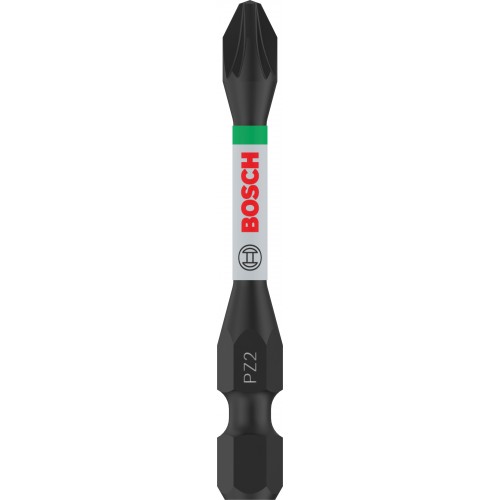 BOSCH Bit PRO Pozidriv Impact, PZ2, 55 mm, 2 ks 2608522544