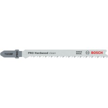 BOSCH List do priamočiarej píly PRO Hardwood clean T101BF, 100 mm, 2 ks 2608655092