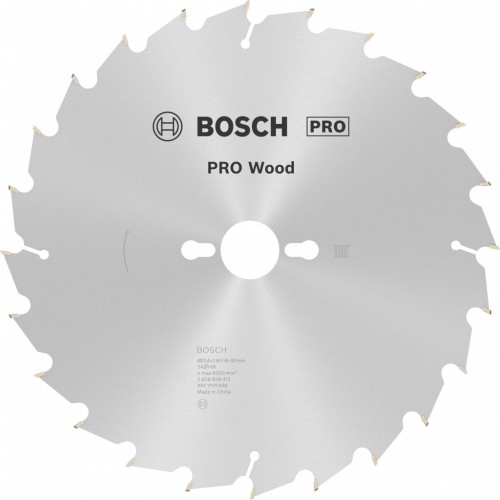 BOSCH Kotúč PRO Wood na drevo pre okružné píly, 254 × 2,8 × 30 mm, T24 2608838412