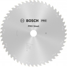 BOSCH Kotúč PRO Steel Corded na kov pre káblové okružné píly, 254 × 2,2 × 25,4 mm, T52