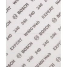 BOSCH EXPERT W480 Web 1/4 ručný brúsny papier, 115 × 140 mm, G240 2608902383