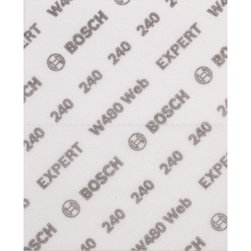 BOSCH EXPERT W480 Web 1/4 ručný brúsny papier, 115 × 140 mm, G240 2608902383