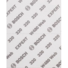 BOSCH EXPERT W480 Web 1/4 ručný brúsny papier, 115 × 140 mm, G320 2608902384