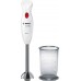 Bosch Tyčový mixér CleverMixx 400 W biela, sýtočervená MSM24100