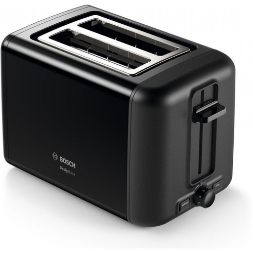 Bosch Kompaktný toaster DesignLine čierna TAT3P423