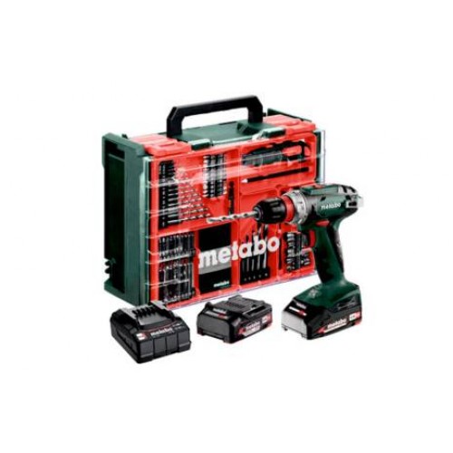 Metabo BS 18 Quick Set Akumulátorová vŕtačka so skrutkovačom (18V 2x2Ah) 602217710