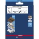 BOSCH EXPERT W480 Web 1/4 ručný brúsny papier, 115 × 140 mm, G240 2608902387