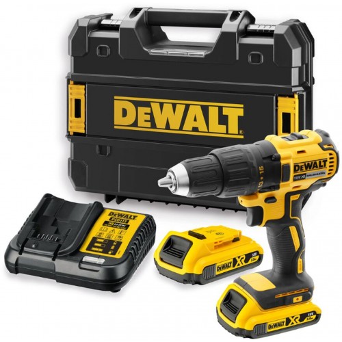 DeWALT DCD777D2T Aku vŕtací skrutkovač (18V/2x2,0Ah) Tstak