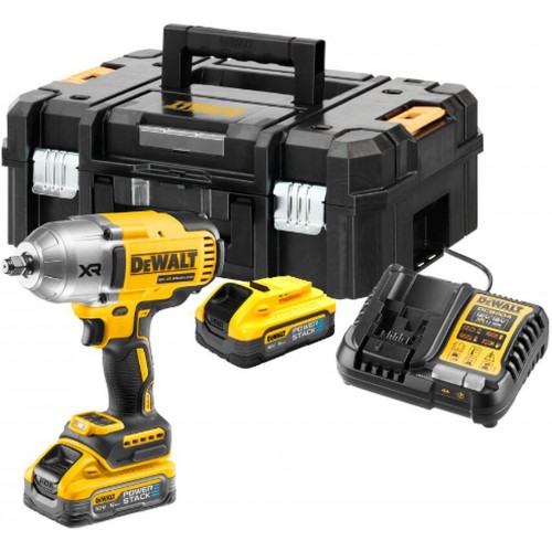 DeWALT DCF900H2T Aku rázový uťahovač 1/2" (1898Nm/18V/2x5,0Ah PowerStack) kufor Tstak