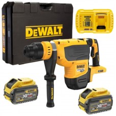 DeWALT DCH735X2 Aku kombinované kladivo SDS-Max XR FlexVolt (13,3J/54V/2x9,0Ah) Tstak