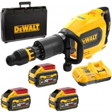 DeWALT DCH911X3 Aku Demolačné kladivo SDS-Max FlexVolt (27J/54V/3x9,0Ah) kufor