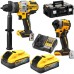 DeWALT DCK2052H2T Aku sada (DCD999+DCF850+DCB115+2x5,0Ah PowerStack)kufor Tstak