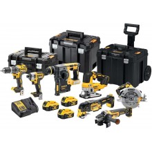 DeWALT DCK755P3T DCD796+DCF887+DCH273+DCG405+DCS570+DCS355+DCS334 (18V/3x5,0Ah) 3xTstak