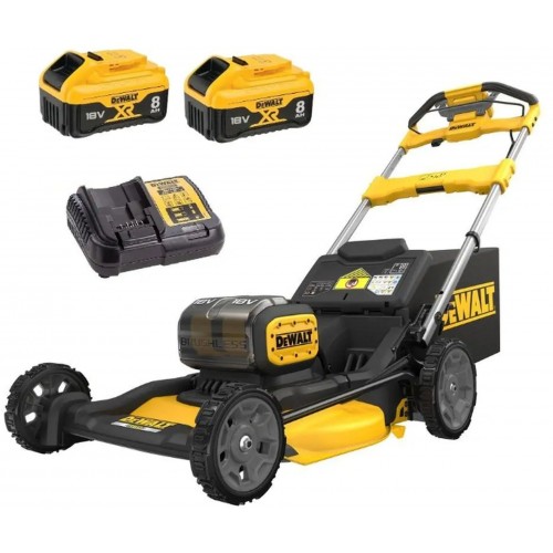 DeWALT DCMWSP156W2 Aku kosačka na trávu s pojazdom (53cm/18V/2x8,0Ah)