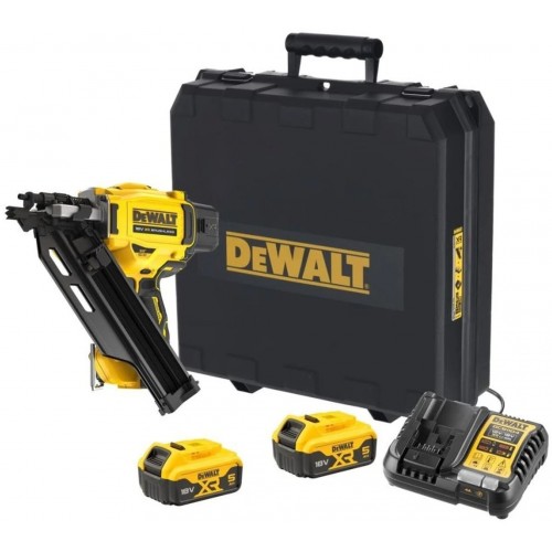 DeWALT DCN930P2 Aku klincovačka (50 - 90 mm/18V/2x5,0Ah) kufor