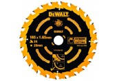 DeWALT DT10624 Pílový kotúč Extreme 165 x 20 mm, 24 zubov, ATB 18°