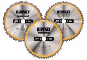 DeWALT DT1964 Sada 3 ks pílových kotúčov 305 × 30 mm T24 / 48/60