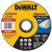 DeWALT DT3442 Rezný kotúč pre rezanie nerezovej ocele 115x1x22,23mm