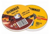 DeWALT DT3507 Sada rezných kotúčov na nerez. 125 x 1.0 mm