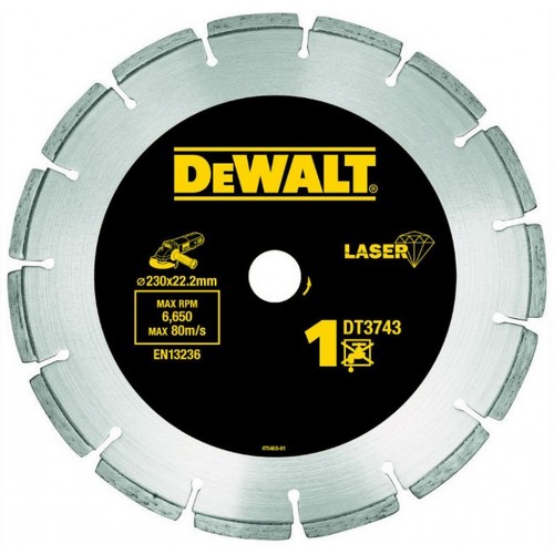 DeWALT DT3743 Diamantový rezný kotúč PHP 1, 230 mm