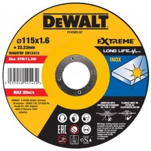 DeWALT DT43905 Rezný kotúč plochý na nerez, 115 x1,6mm