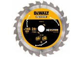 DeWALT DT99560 Pílový kotúč Extreme 165 x 20 mm, 24 zubov, ATB+R 10°