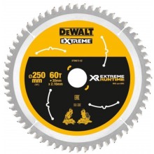 DeWALT DT99573 Pílový kotúč 250 x 30 mm, 60 zubů