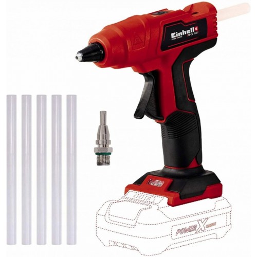 Einhell TE-CG 18 Li - Solo Aku tavná lepiaca pištoľ (18V/bez aku) 4522200