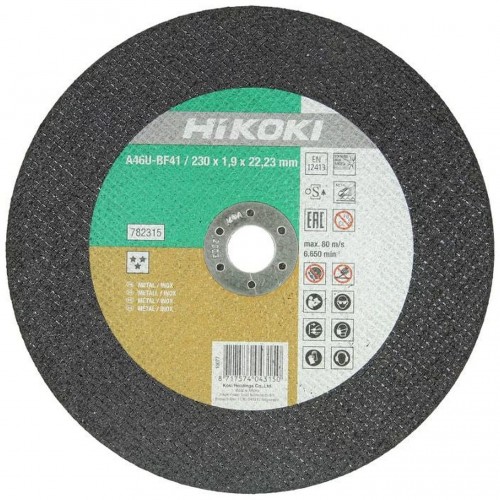 HiKOKI 782315 Rezný kotúč na nerez a kov 230x22,23x1,9mm