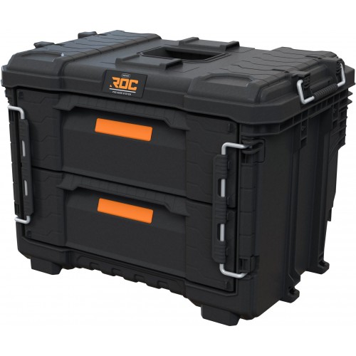 KETER ROC PRO GEAR 2.0 Box s dvoma zásuvkami 56,5x37,5x41,3 cm 259841