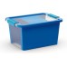 KIS BI BOX S 11L 36,5x26x19cm modrý/transparent