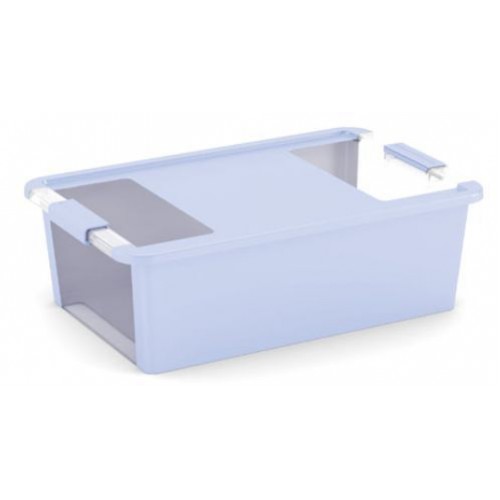 KIS BI BOX XS 3L 26,5x16x10cm sv. modrá/transparent