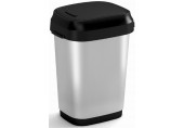 KIS DUAL SWING BIN STYLE S 10L Odpadkový kôš 19 x 25 x 32 cm steel