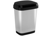 KIS DUAL SWING BIN STYLE M 25L Odpadkový kôš 26 x 37,5 x 48,5 cm steel