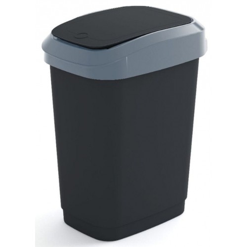 KIS DUAL TOUCH BIN M 25L odpadkový kôš 26x37x47cm čierny