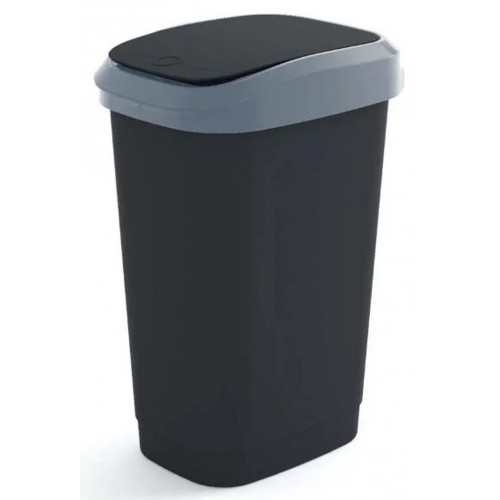 KIS DUAL TOUCH BIN L 50L odpadkový kôš 31x42x60cm čierny