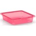 KIS KISKREO BOX S 7,5L 39x35x9cm fuchsia transparentné