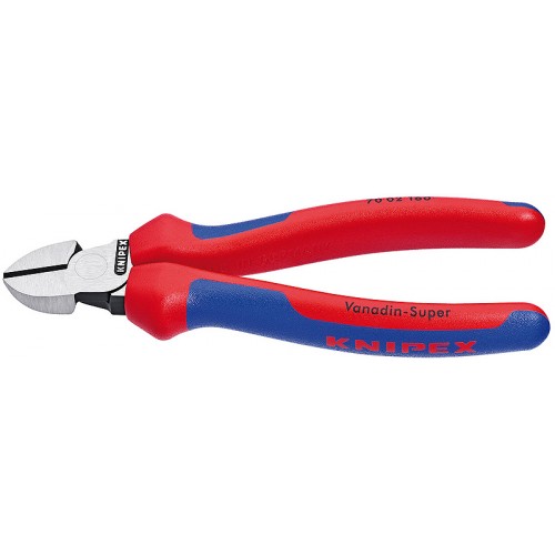 KNIPEX - kliešte štípacie stranové 180, poťah PVC 7002180