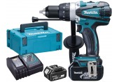 Makita DHP458RTJ Aku príklepový skrutkovač Li-ion, LXT, 18V, 2 x 5,0 Ah, Makpac